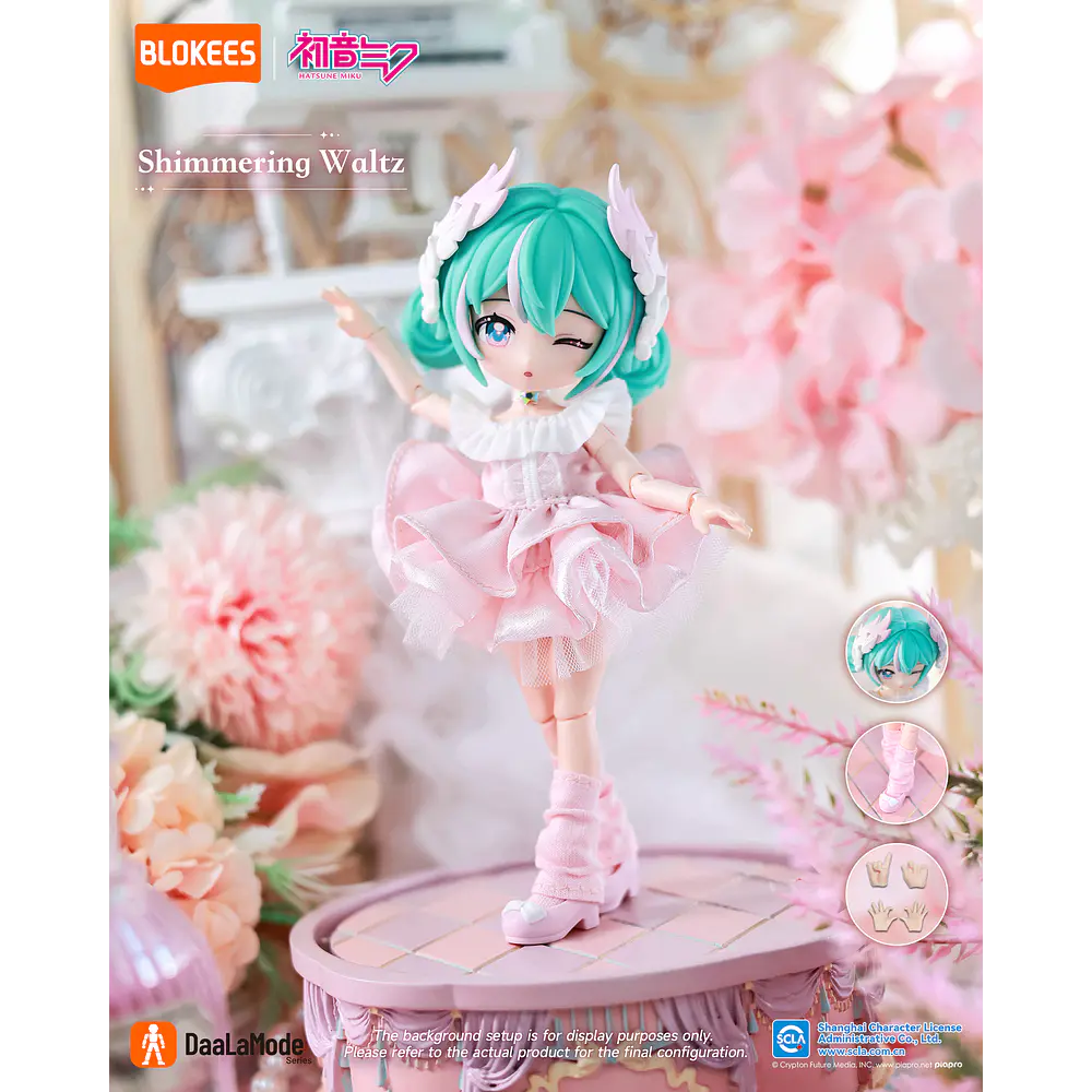 Figura Sorpresa - Hatsune Miku - DaaLaMode Series 01 Sonata Prologue - Model Kit - BLOKEES