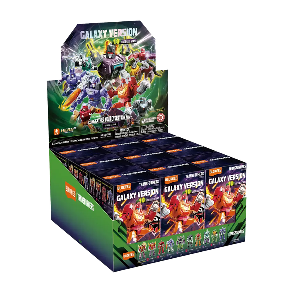 Figura Sorpresa - Transformers Galaxy Version 10 One Shall Stand - Model Kit - BLOKEES