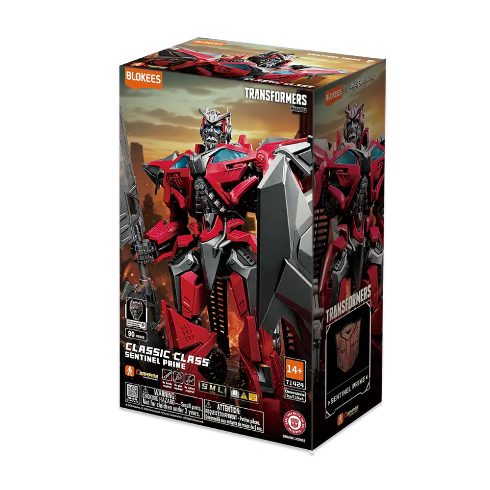 Sentinel Prime - Classic Class 24 - Dark of the Moon - Model Kit Articulado - BLOKEES