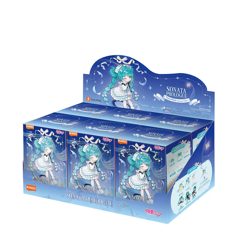 Figura Sorpresa - Hatsune Miku - DaaLaMode Series 01 Sonata Prologue - Model Kit - BLOKEES