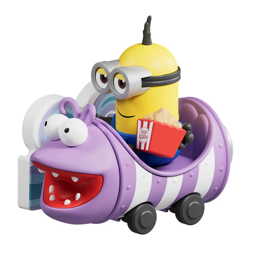 Figura Sorpresa - Minions daadoos Nest Series 01 - Super Silly Fun Land Ride -Model Kit - BLOKEES