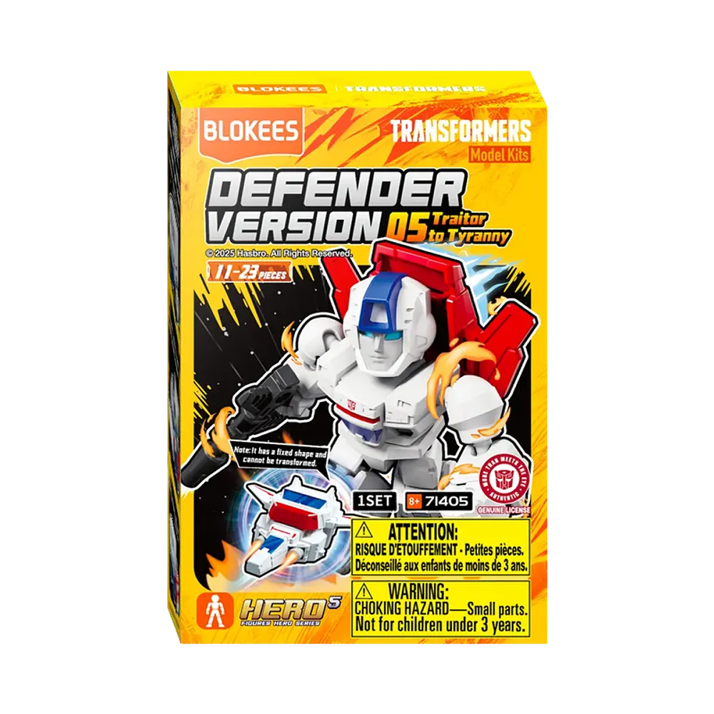 Figura Sorpresa - Transformers Defender Version 05 Traitor to Tyranny - Model Kit - BLOKEES