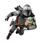 Din Djarin & Grogu - The Mandalorian - Star Wars - Champion Class 05 - Model Kit - BLOKEES