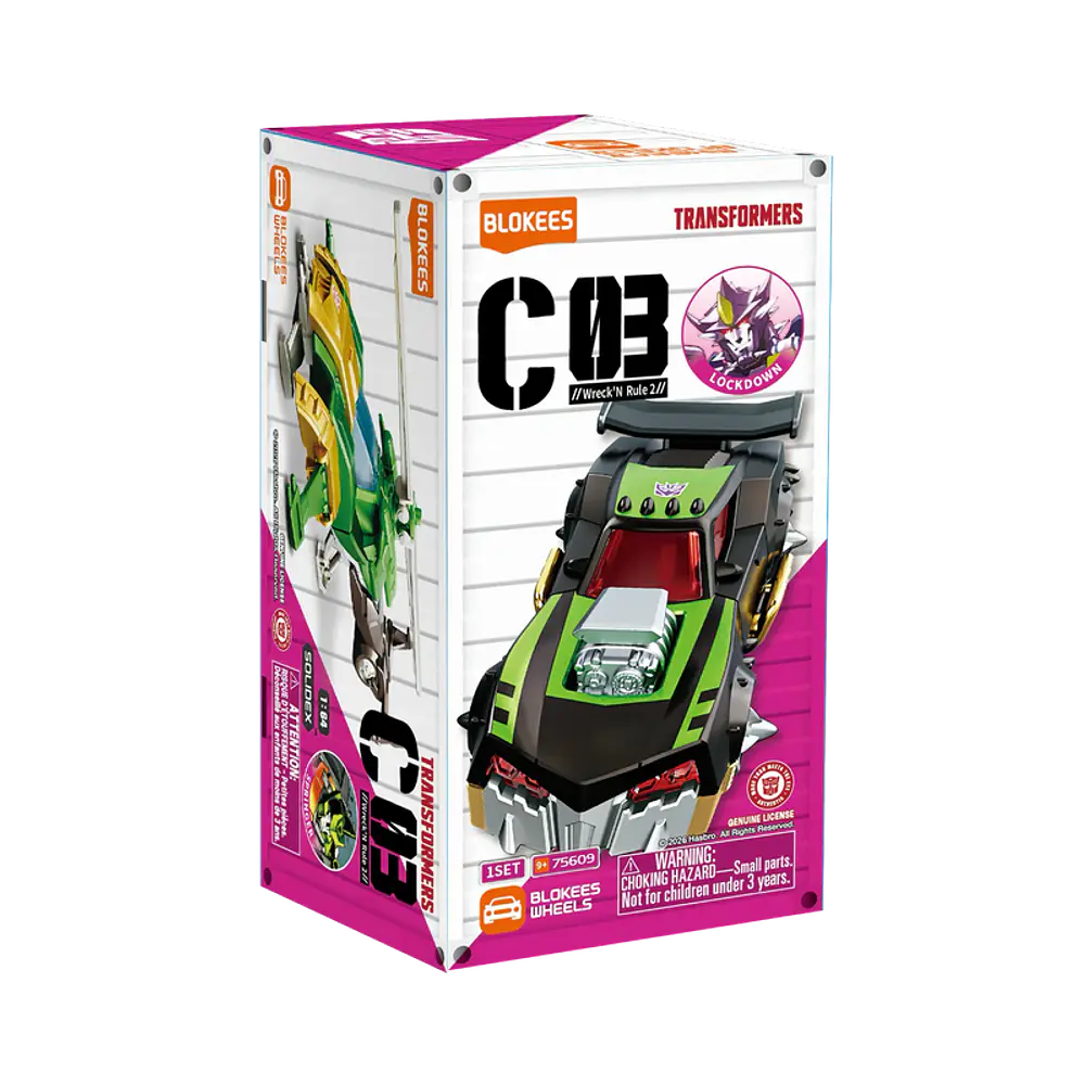 Figura Sorpresa - Transformers Wheels C03 Wreck'N Rule 2 - Model Kit - BLOKEES