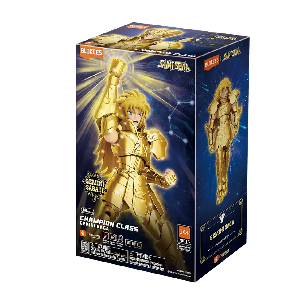 Gemini Saga - Saint Seiya Champion Class 13 - Model Kit - BLOKEES