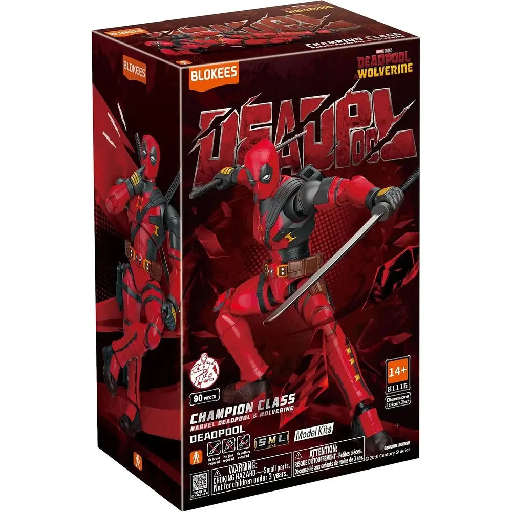 Deadpool - Marvel Deadpool & Wolverine - Champion Class 04 - Model Kit - BLOKEES