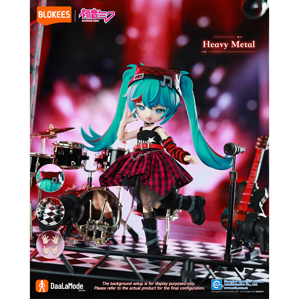 Figura Sorpresa - Hatsune Miku - DaaLaMode Series 01 Sonata Prologue - Model Kit - BLOKEES