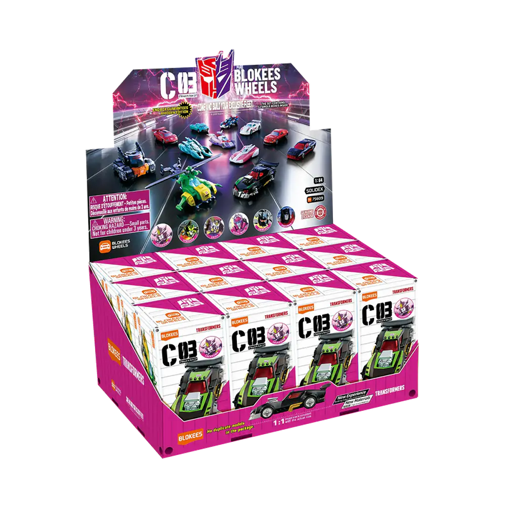 Figura Sorpresa - Transformers Wheels C03 Wreck'N Rule 2 - Model Kit - BLOKEES