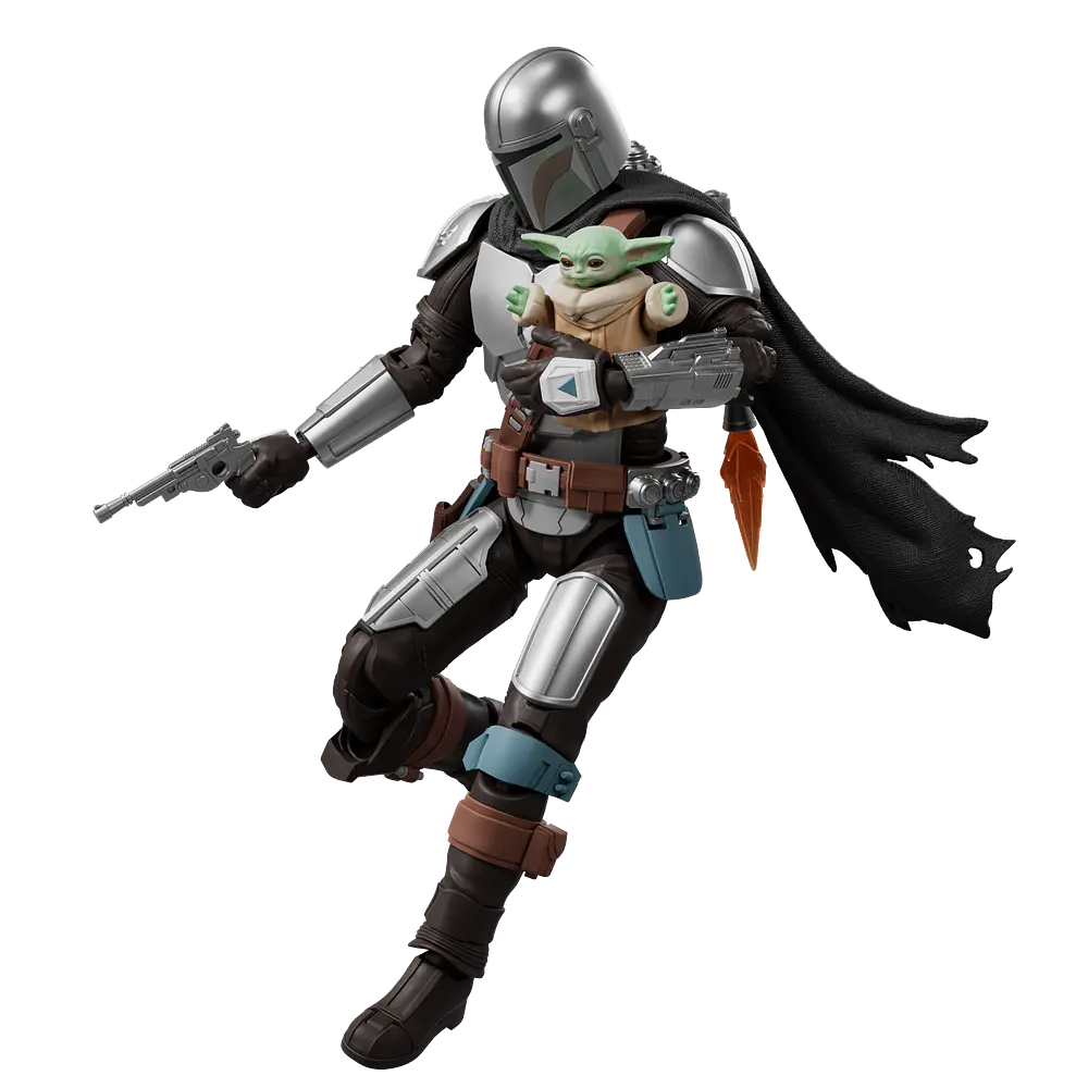 Din Djarin & Grogu - The Mandalorian - Star Wars - Champion Class 05 - Model Kit - BLOKEES