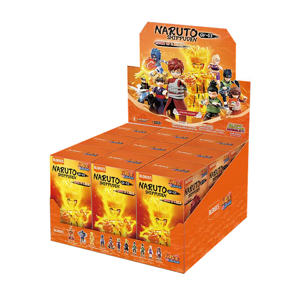 Naruto Shippuden - Galaxy Version 03 Heart of a Ninja - Blind Box - BLOKEES