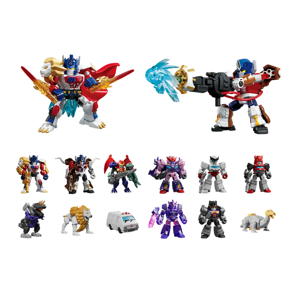Figura Sorpresa - Transformers Defender Version 07 Power of the Beast - Model Kit - BLOKEES (Copia)