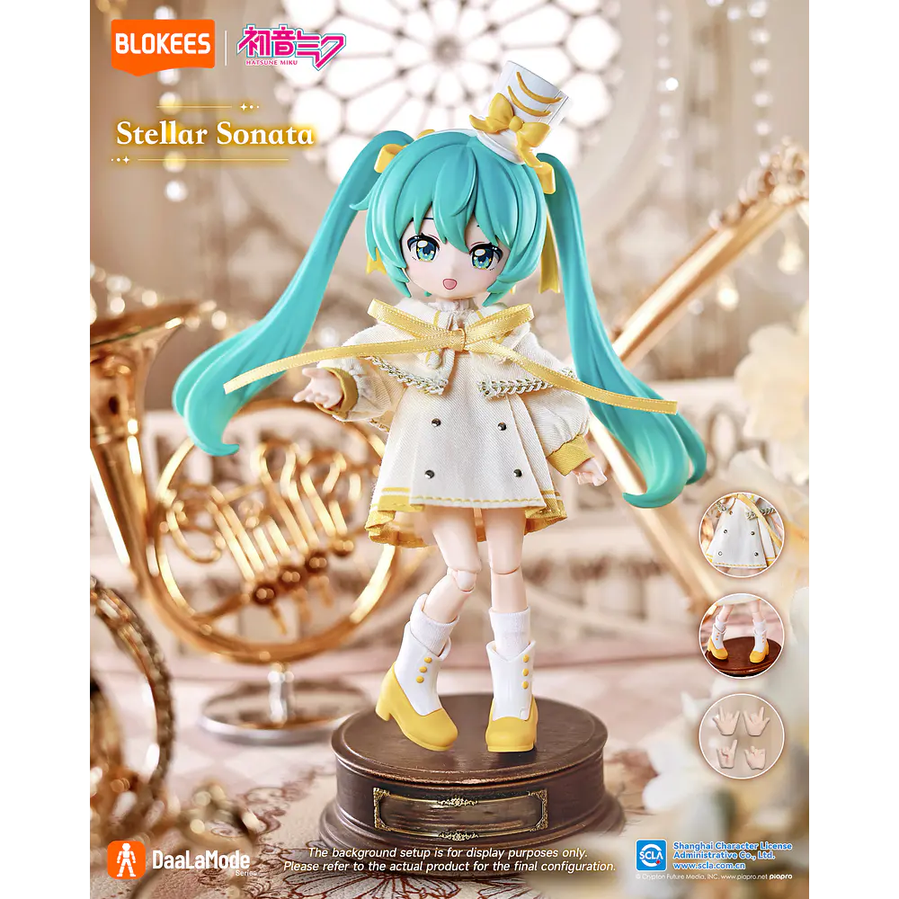 Figura Sorpresa - Hatsune Miku - DaaLaMode Series 01 Sonata Prologue - Model Kit - BLOKEES