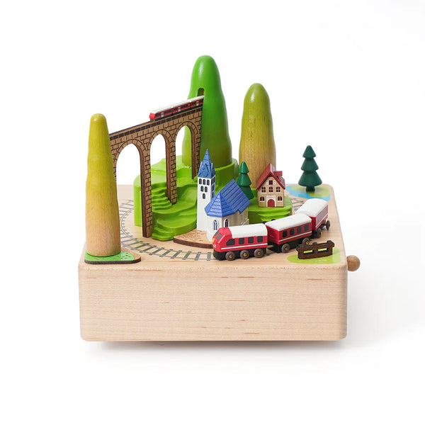 Caja Musical - MOUNTAIN TRAIN - Wooderful Life