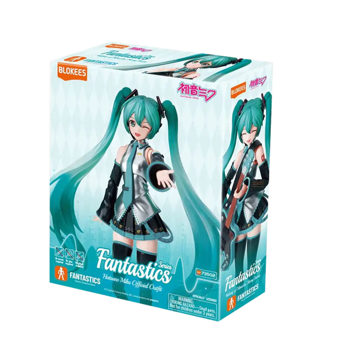 Hatsune Miku Official Outfit Figures - Model Kit - BLOKEES