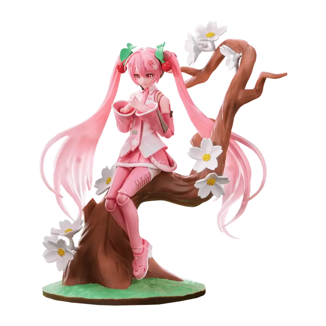 Sakura Miku Figures - Model Kit - BLOKEES