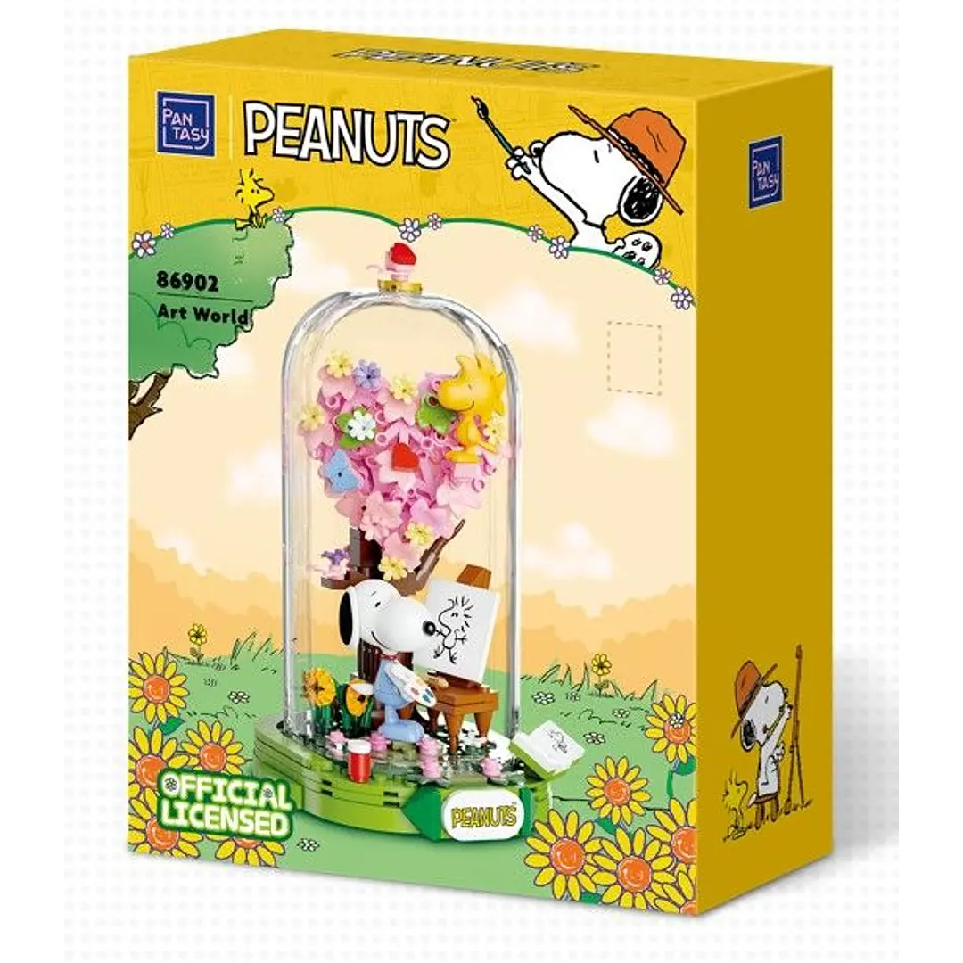 Snoopy Art World - Armables con Bloques - Pantasy
