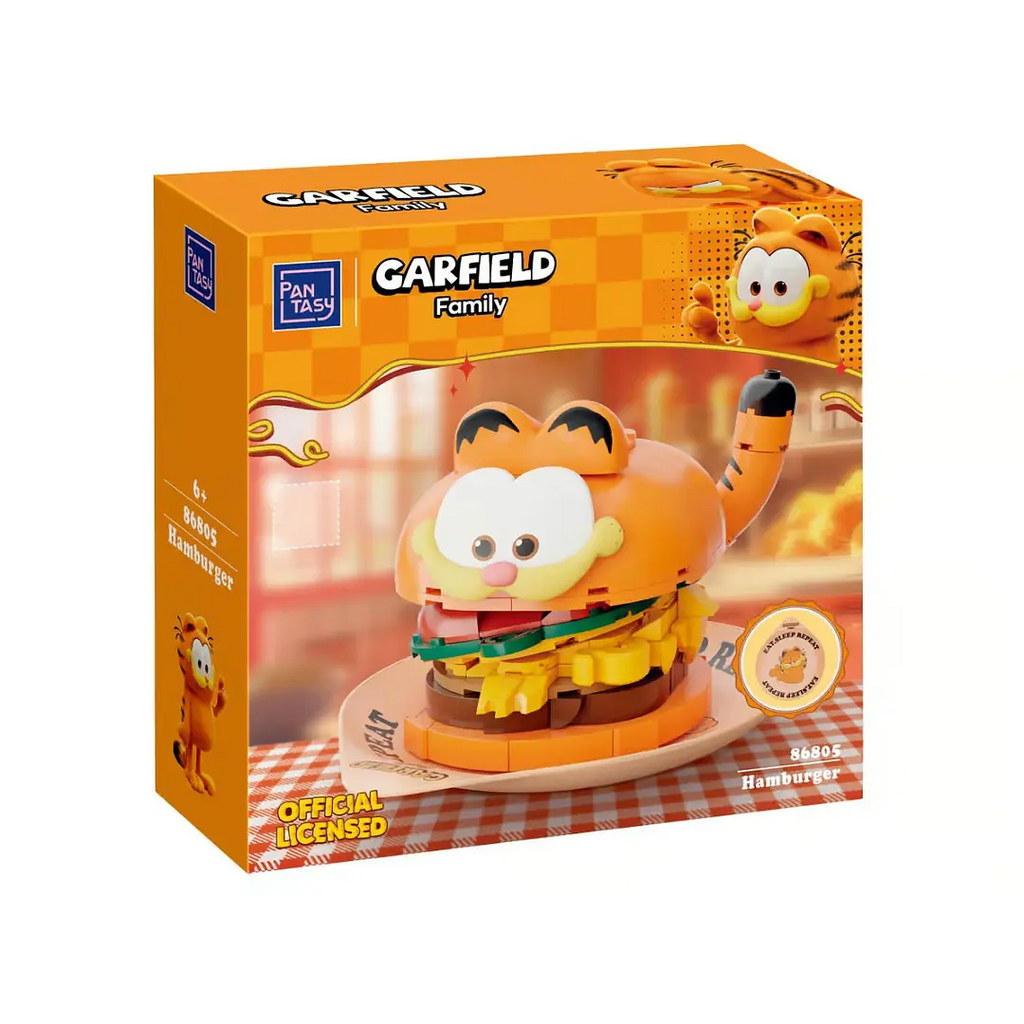Garfield Burger - Armables con Bloques - Pantasy