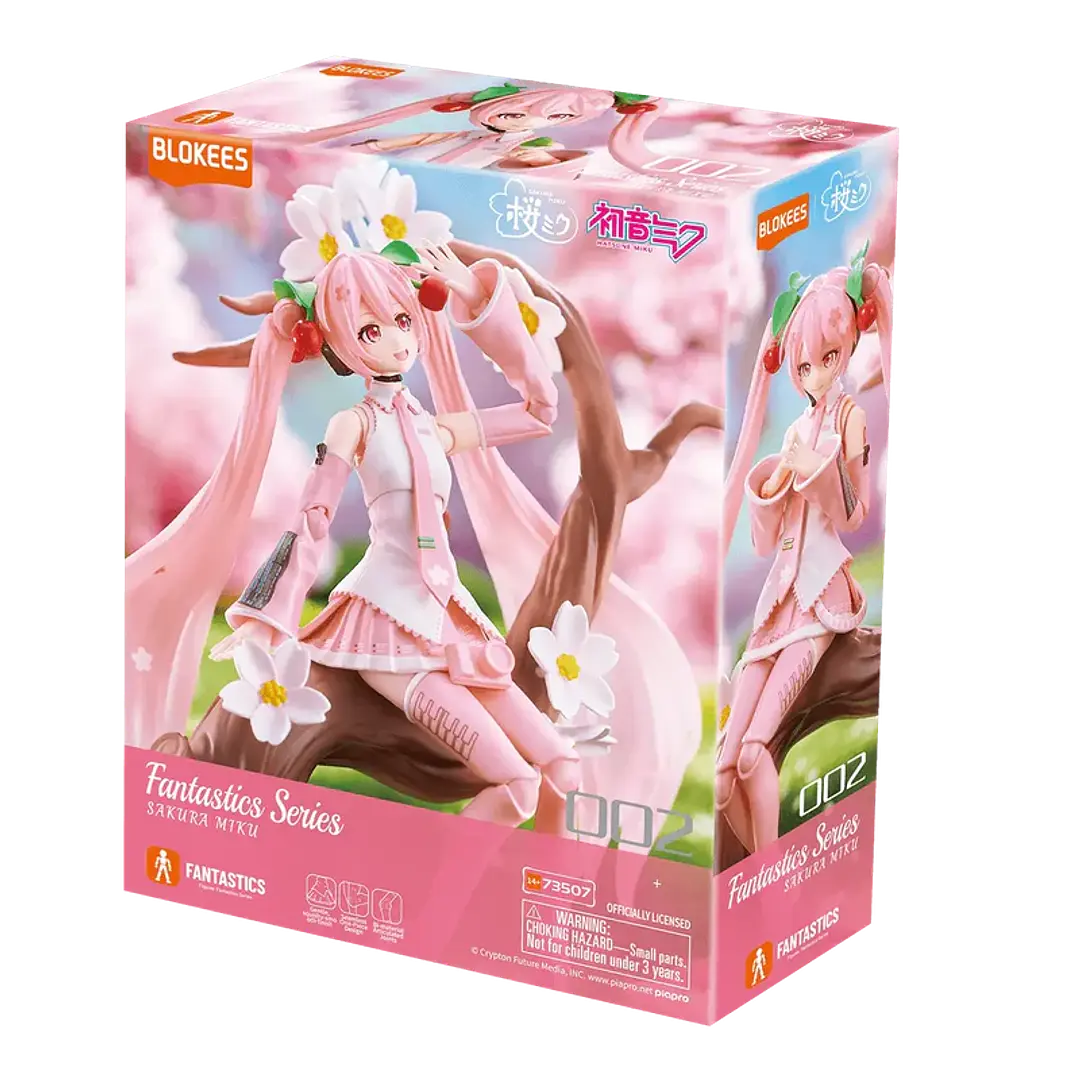 Sakura Miku Figures - Model Kit - BLOKEES
