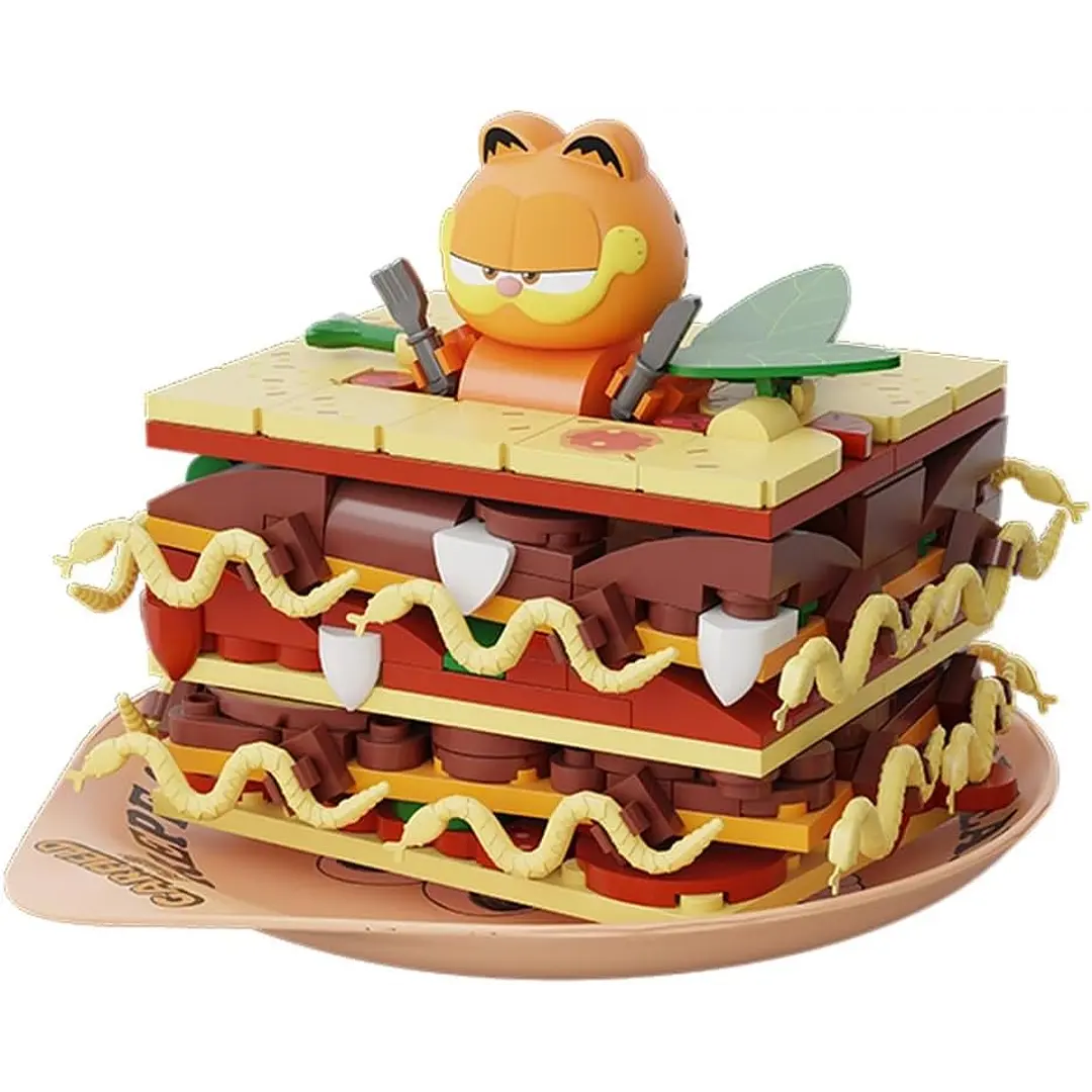 Garfield Lasagna - Armables con Bloques - Pantasy