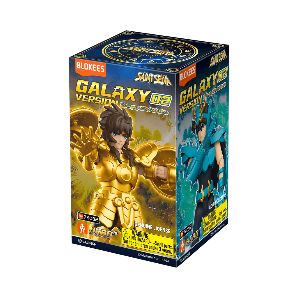 Figura Sorpresa - Saint Seiya Galaxy Version 02 - Legacy of the Gold Saints - Model Kit - BLOKEES