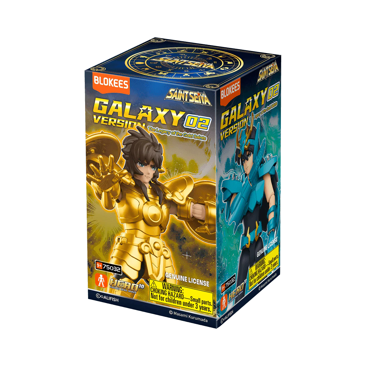 Figura Sorpresa - Saint Seiya Galaxy Version 02 - Legacy of the Gold Saints - Model Kit - BLOKEES