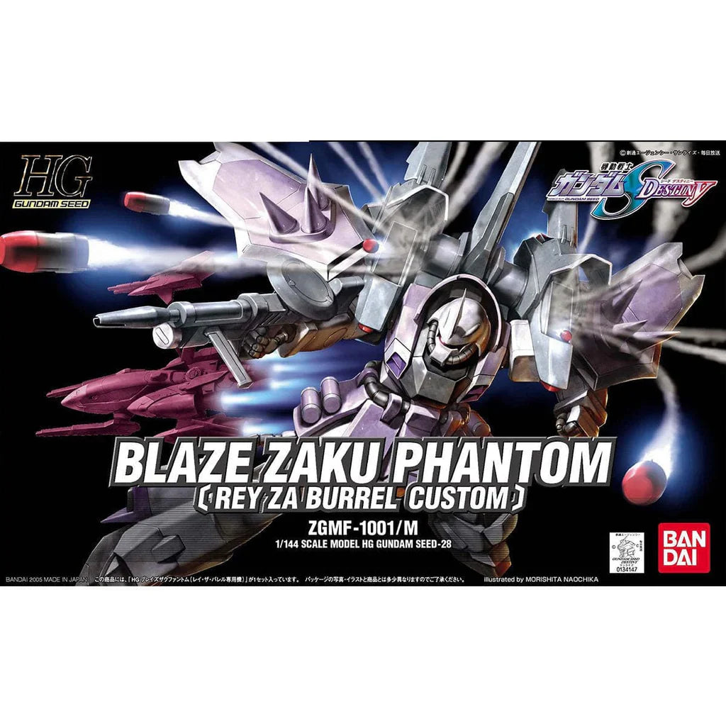 HG BLAZE ZAKU PHANTOM - Model Kit Articulado - Bandai