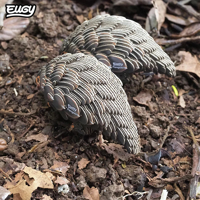 Pangolin - Puzzle 3D de Cartón - Eugy Dodoland