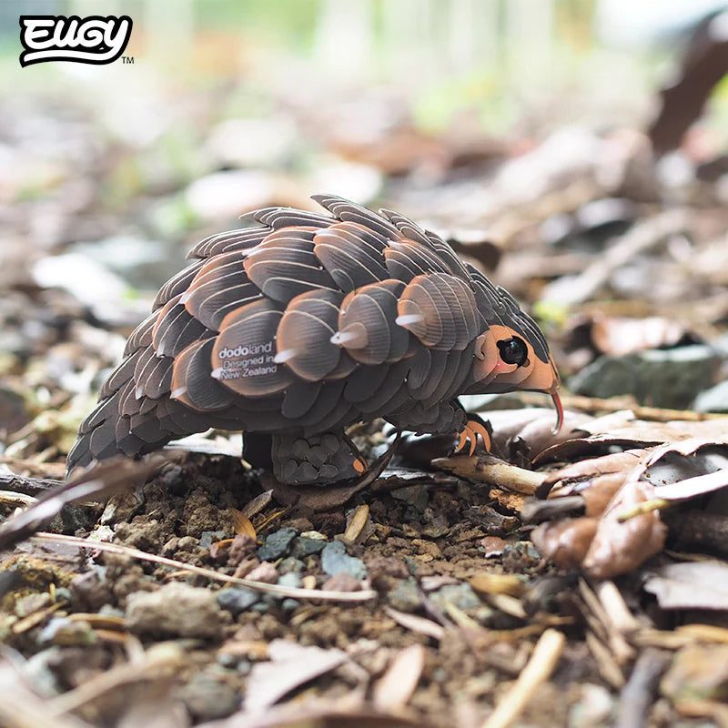Pangolin - Puzzle 3D de Cartón - Eugy Dodoland