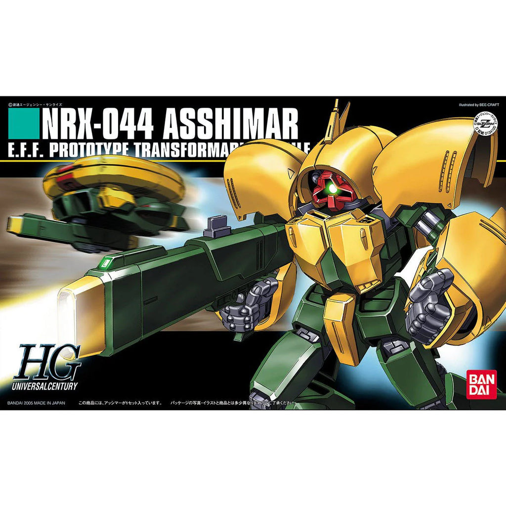 1/144 HGUC ASSHIMAR - Model Kit Articulado - Bandai