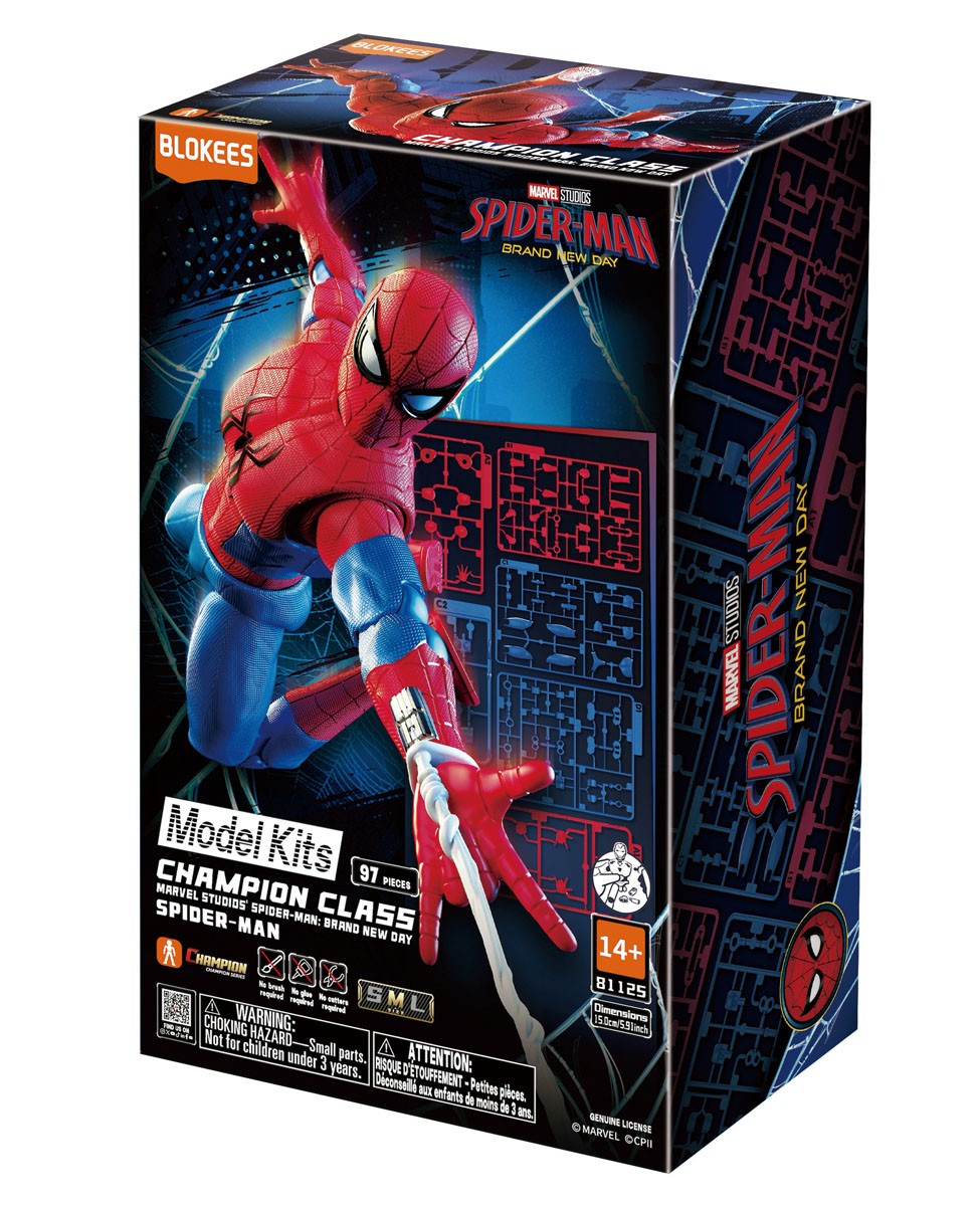 Spider-Man - Marvel Brand New Day - Champion Class 13 - Model Kit Articulado - BLOKEES