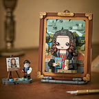 Cuadro Mona Lisa - Armables con Bloques - Micro Block - LOZ