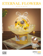 Girasoles con Cubierta - Armables con Bloques - Micro Block - LOZ