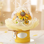 Girasoles con Cubierta - Armables con Bloques - Micro Block - LOZ