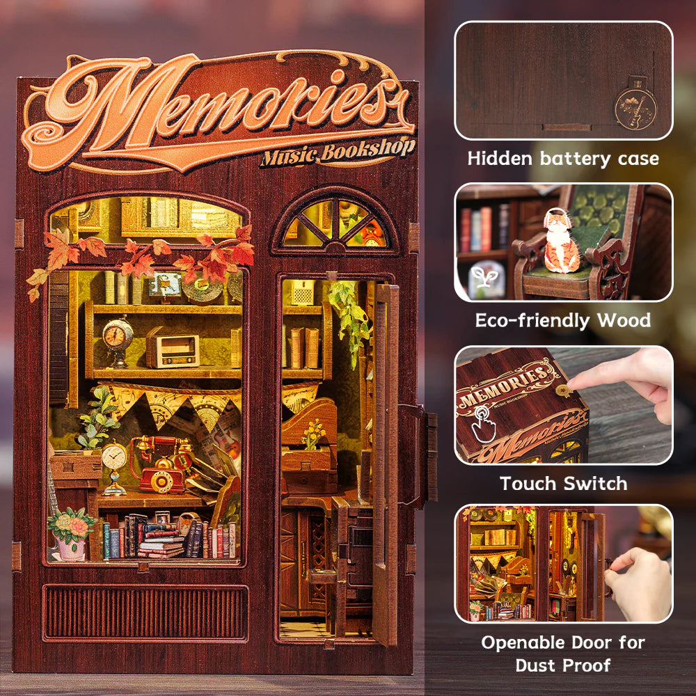 Memories Music - Separador de Libros - Cutebee