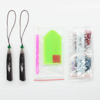 Pack 2 Marcadores de Libro - FLORES - Pinturas de Diamantes