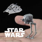 VEHICLE MODEL 008 AT-ST & SNOWSPEEDER - Model Kit - Star Wars