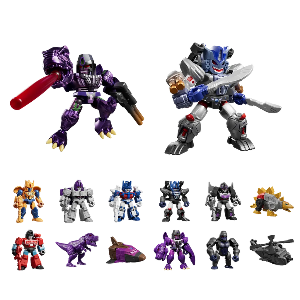 Figura Sorpresa - Transformers Defender Version 06 Brutal Fang - Model Kit - BLOKEES