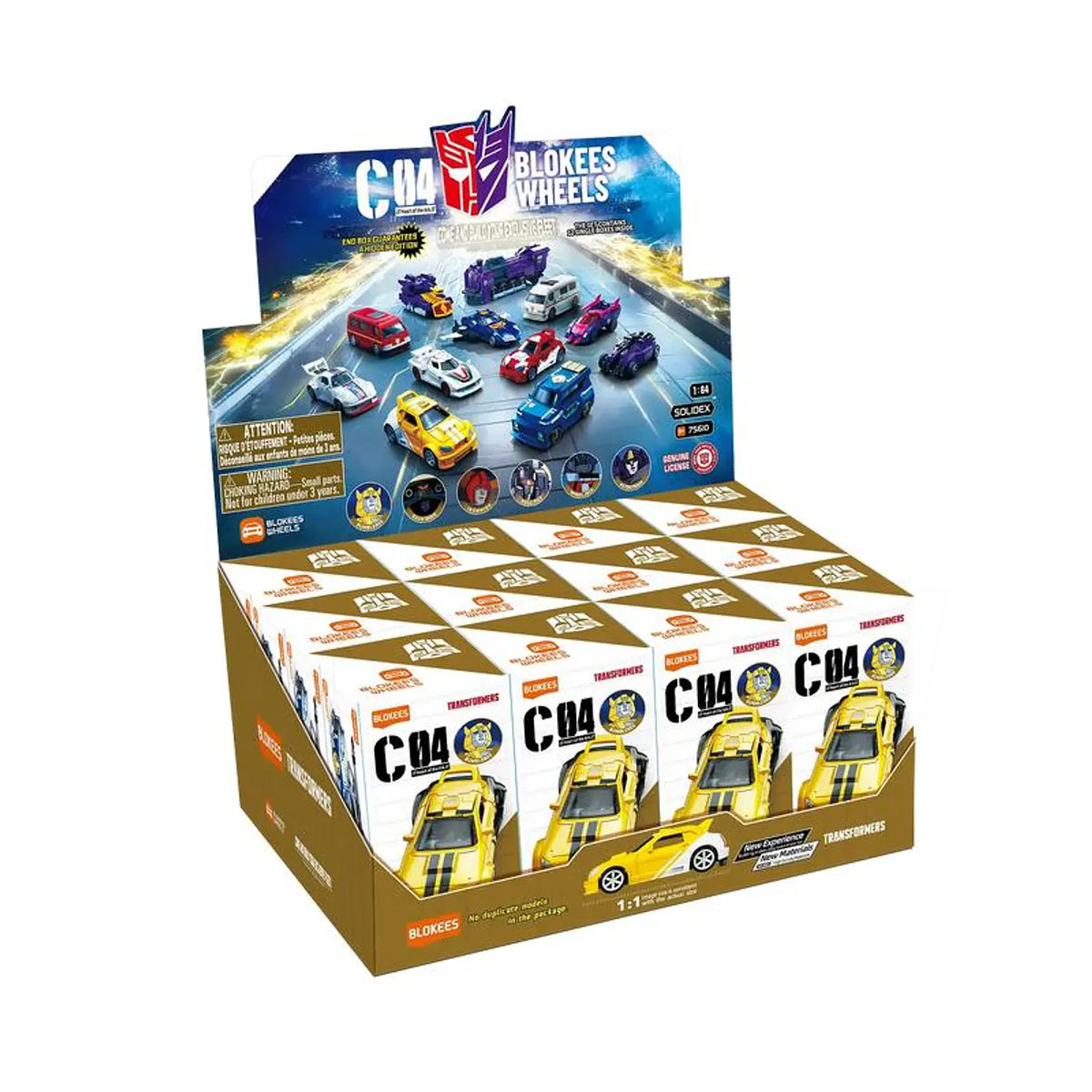 Figura Sorpresa - Transformers Wheels C04 Heart of the Ark - Model Kit - BLOKEES