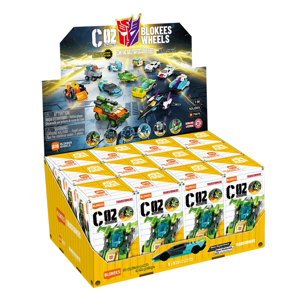 Figura Sorpresa - Transformers Wheels C02 Wreck'N Rule - Model Kit - BLOKEES