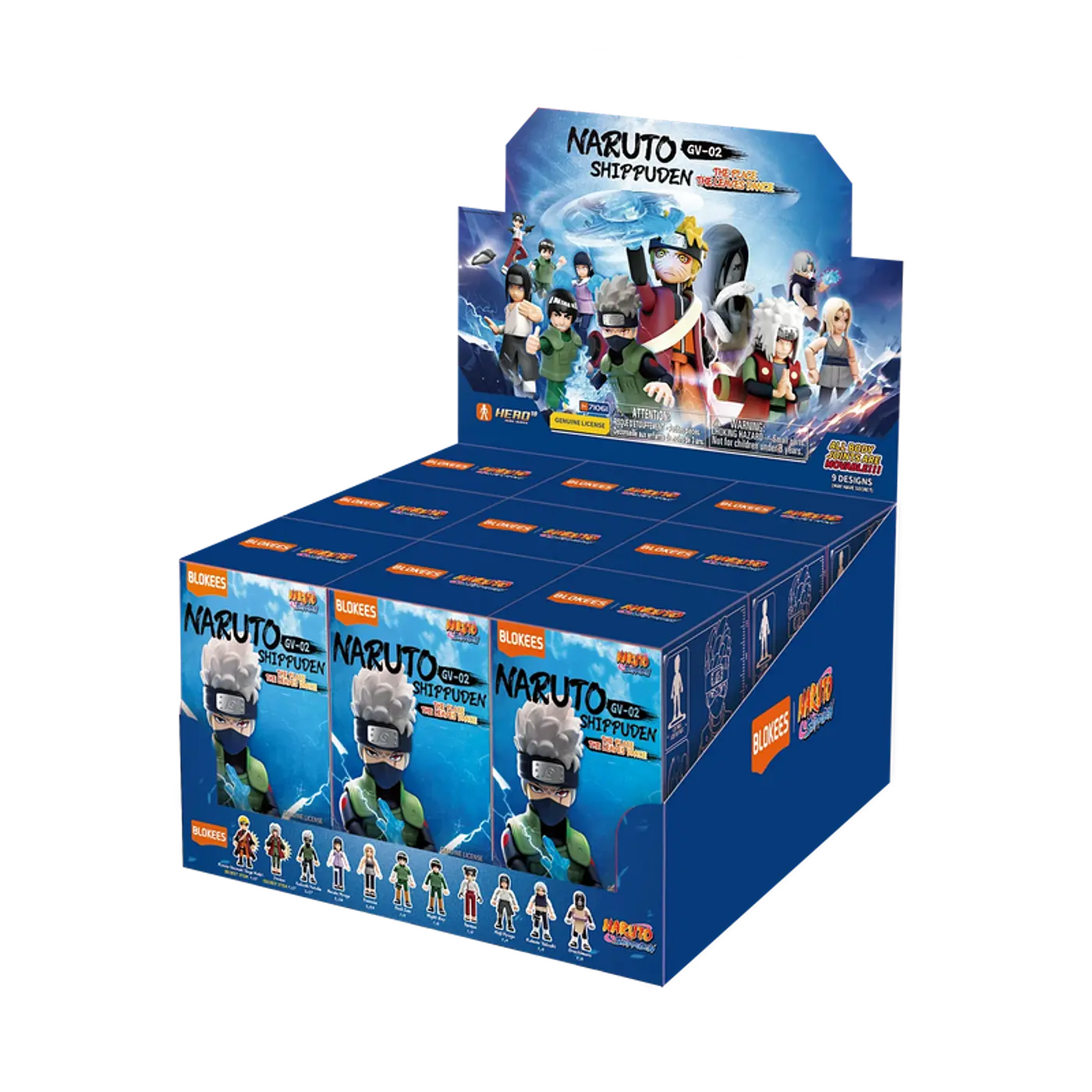 Naruto Shippuden - Galaxy Version 02 The Place The Leaves Dances - Blind Box - BLOKEES