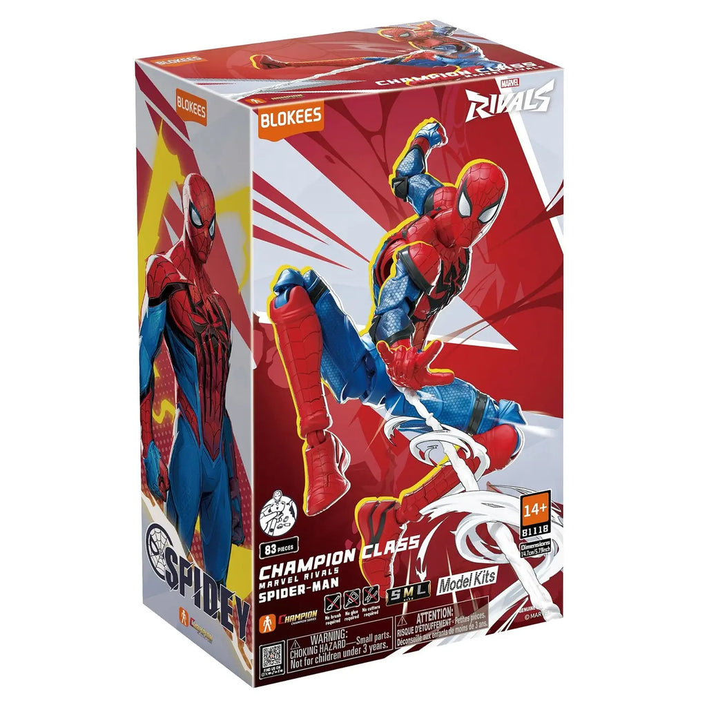 Spider-Man - Marvel Rivals - Champion Class 06 - Model Kit - BLOKEES