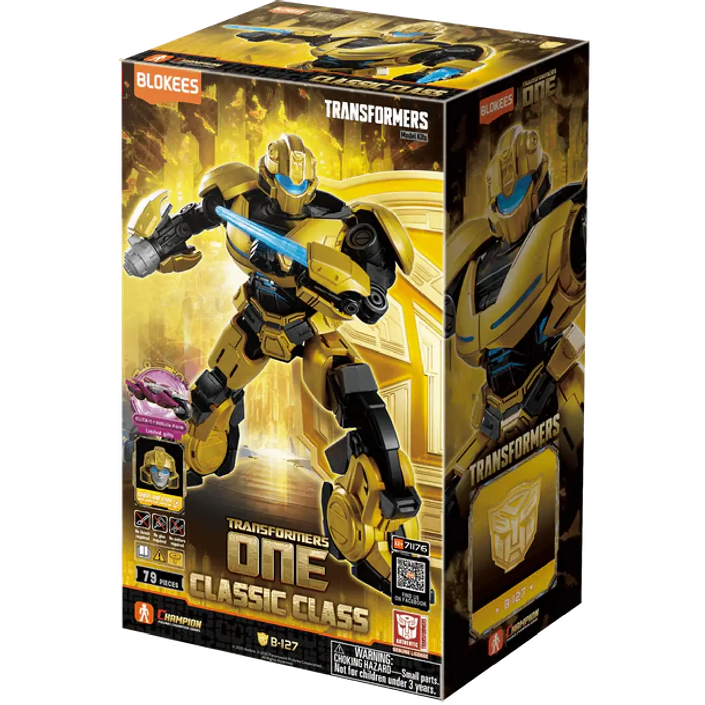 B-127 - Classic Class 15 - Transformers One - Model Kit Articulado - BLOKEES