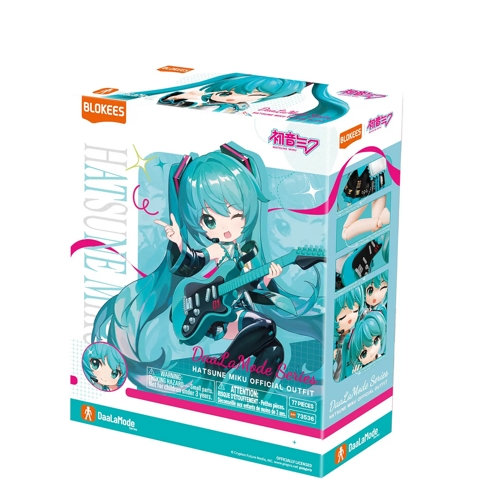 Hatsune Miku - DaaLaMode Series EX Official Outfit - Model Kit - BLOKEES