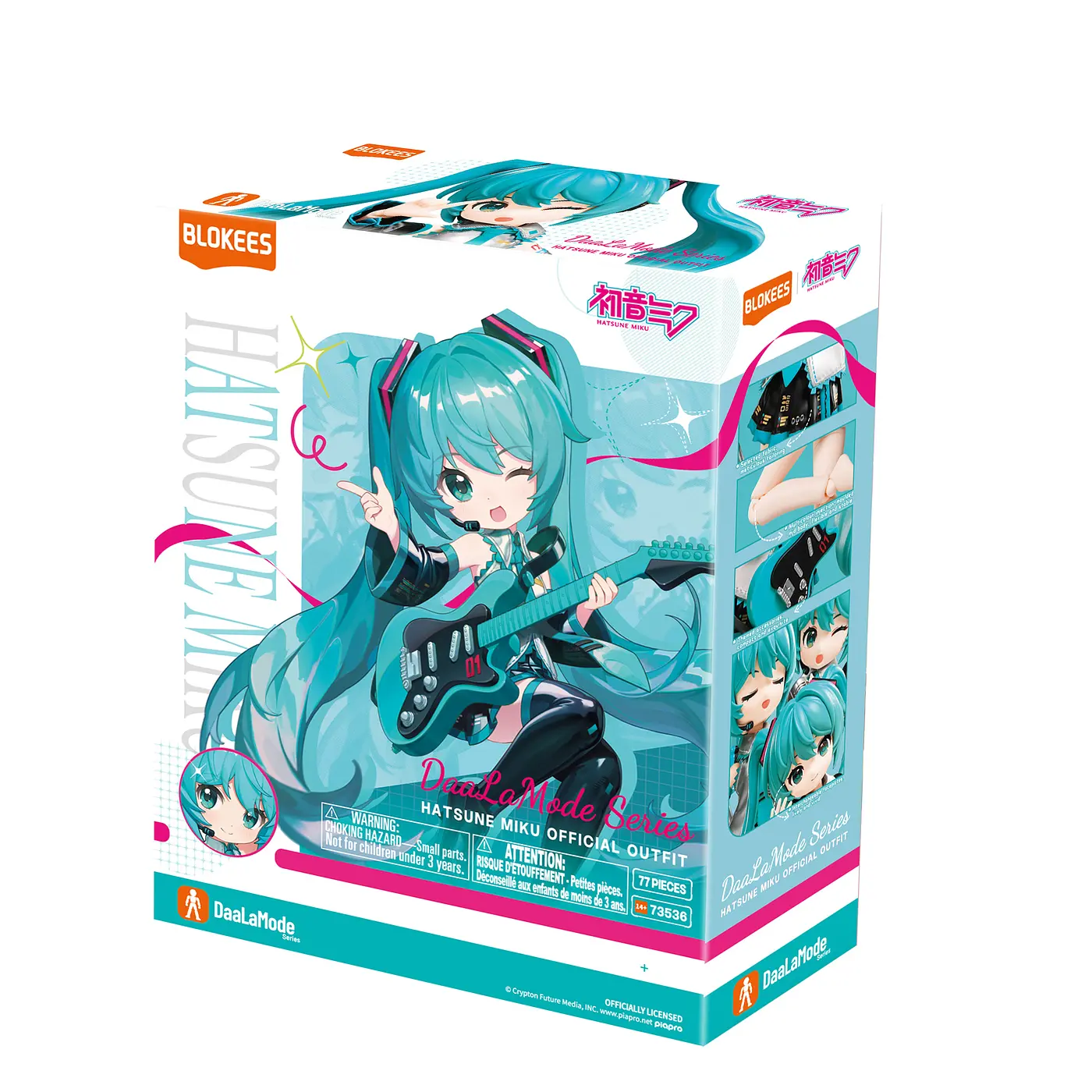 Hatsune Miku - DaaLaMode Series EX Official Outfit - Model Kit - BLOKEES