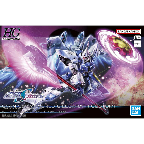 HG 1/144 GYAN Strom (AGNES GIEBENRATH CUSTOM) - Model Kit Articulado - Bandai