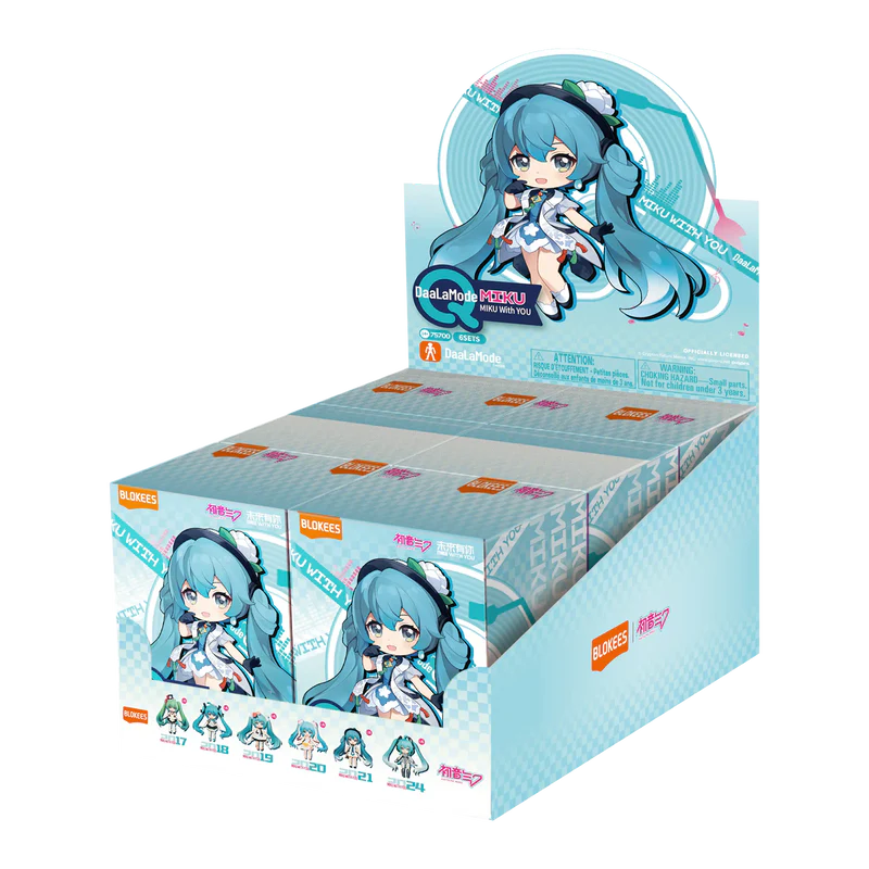 Blind Box Hatsune Miku - Fantastics Q Series 01 Miku With You - Model Kit - BLOKEES