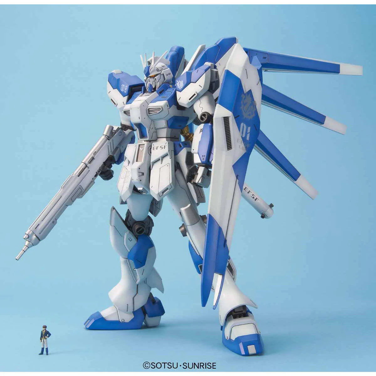MG 1/100 Hi-ν GUNDAM - Model Kit Articulado - Bandai