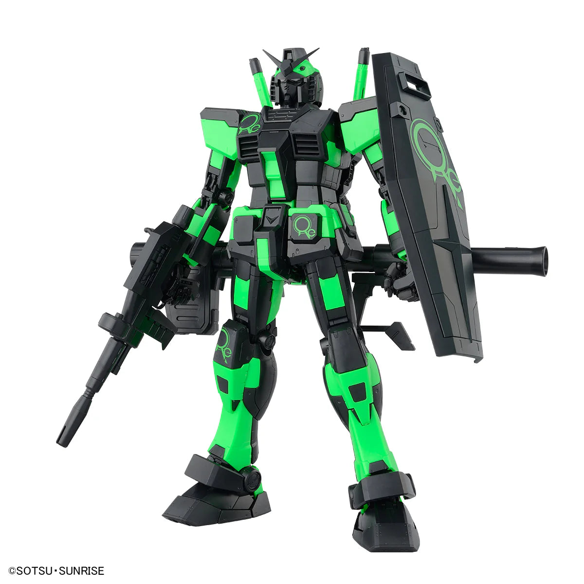 MG 1/100 RX-78-2 GUNDAM Ver.3.0 [RECIRCULATION COLOR/NEON GREEN] - Model Kit Articulado - Bandai