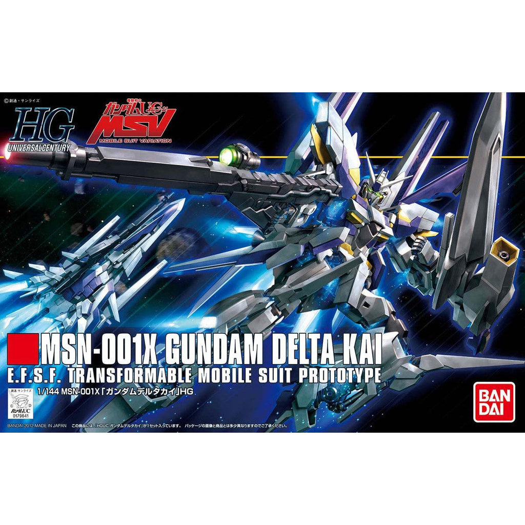 1/144 HGUC GUNDAM DELTA KAI - Model Kit Articulado - Bandai