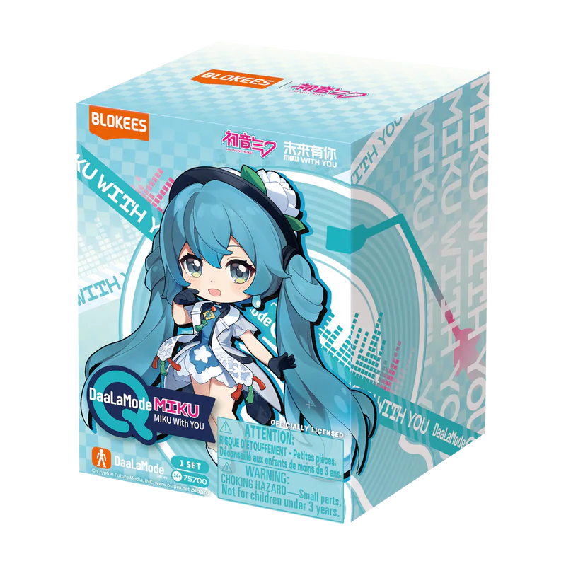 Blind Box Hatsune Miku - Fantastics Q Series 01 Miku With You - Model Kit - BLOKEES